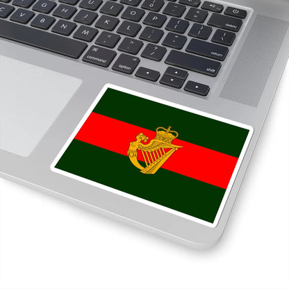 Flag of the Ulster Defence Regiment (Ireland) STICKER Vinyl Kiss-Cut Decal - The Sticker Space