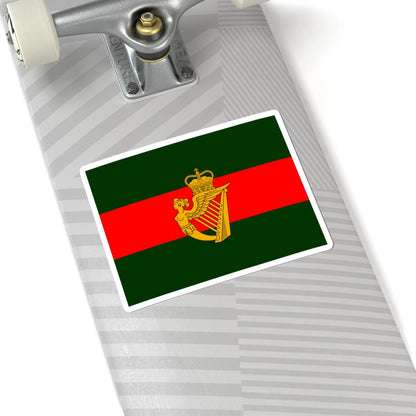 Flag of the Ulster Defence Regiment (Ireland) STICKER Vinyl Kiss-Cut Decal - The Sticker Space