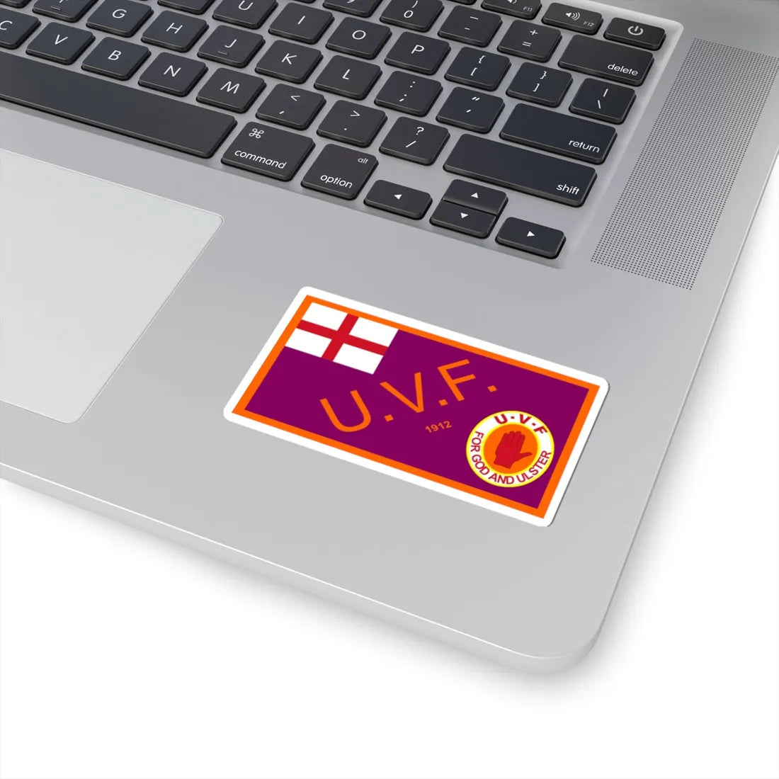 Flag of the Ulster Volunteer Force (Ireland) STICKER Vinyl Kiss-Cut Decal - The Sticker Space