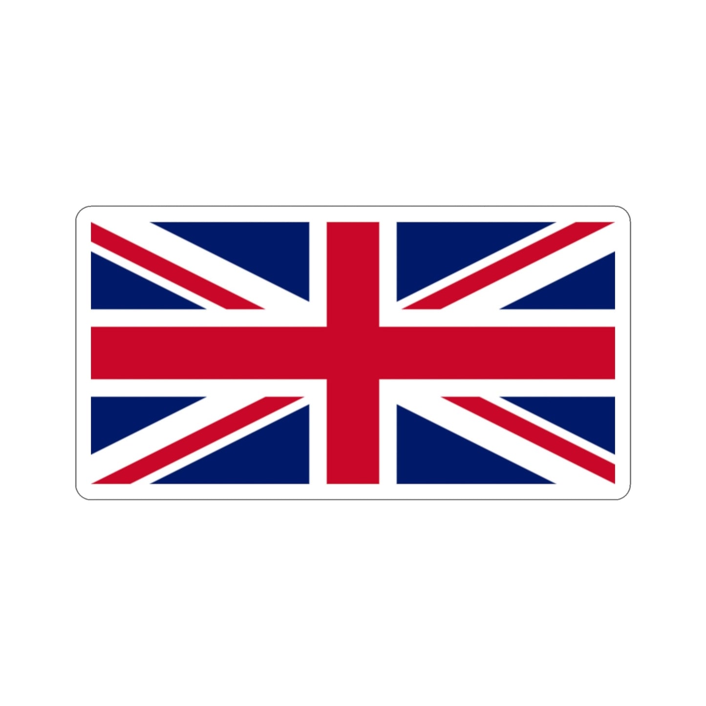 Flag of the United Kingdom UK STICKER Vinyl Die-Cut Decal-2 Inch-The Sticker Space