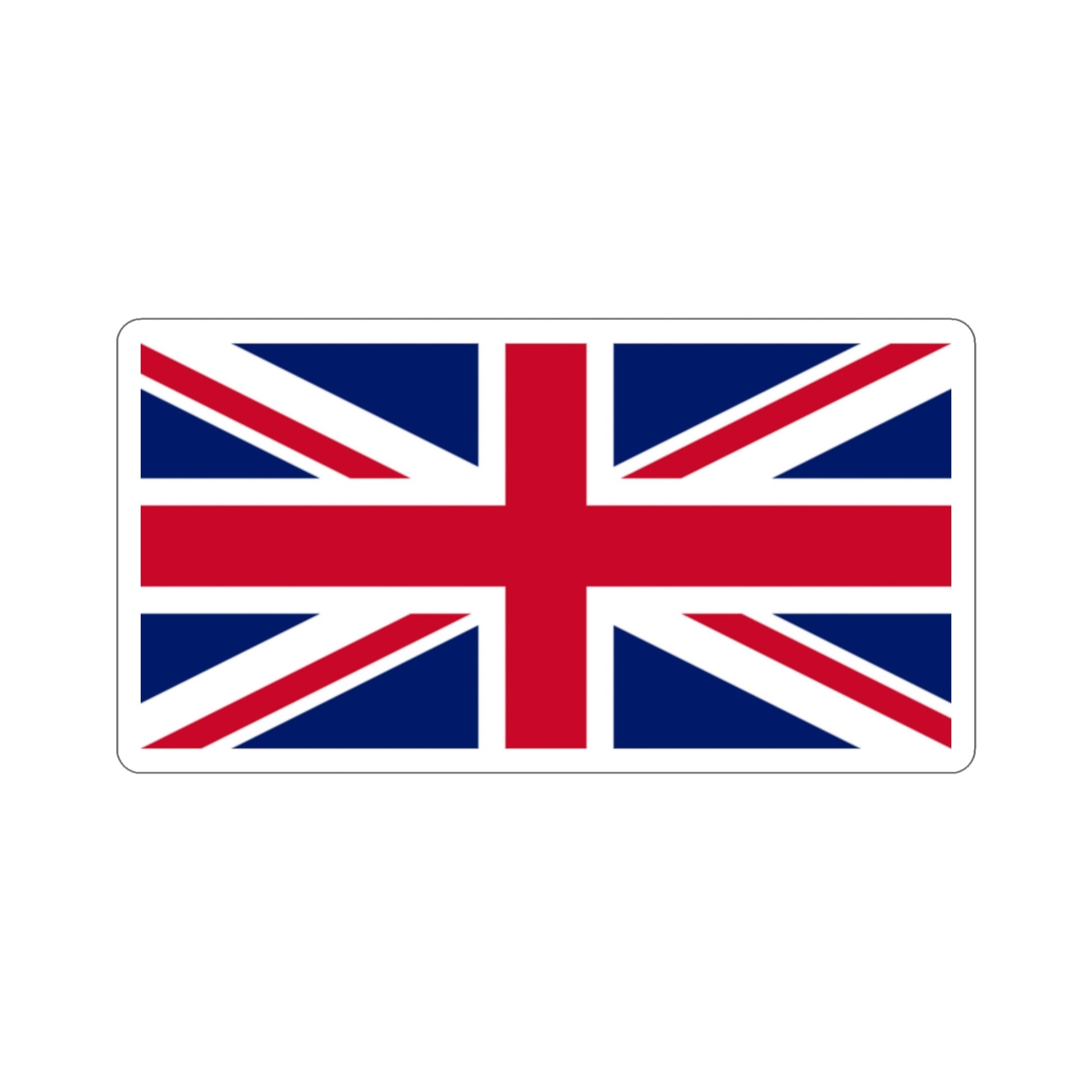 Flag of the United Kingdom UK STICKER Vinyl Die-Cut Decal-2 Inch-The Sticker Space