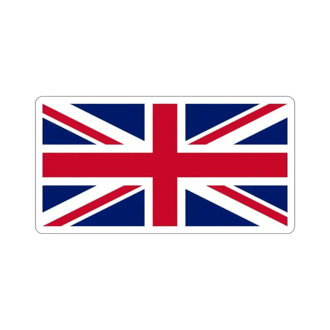 Flag of the United Kingdom UK STICKER Vinyl Die-Cut Decal 2 Inch - The Sticker Space