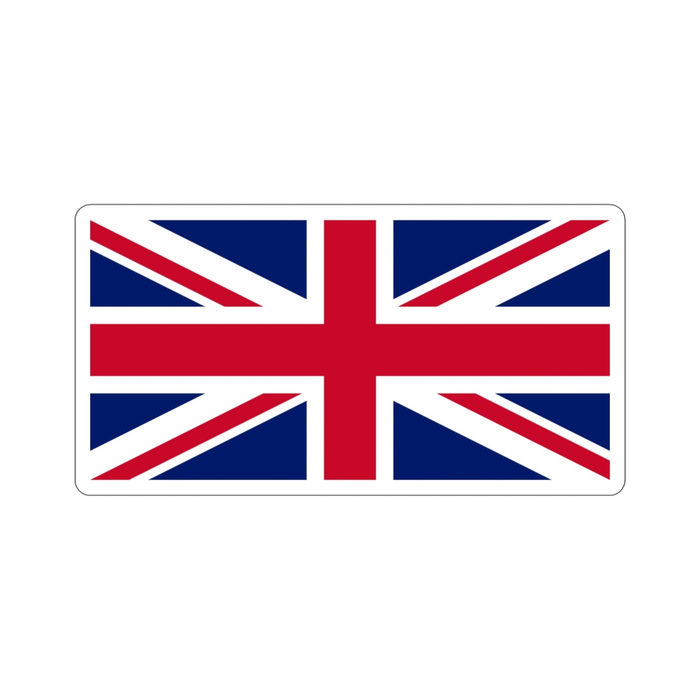 Flag of the United Kingdom UK STICKER Vinyl Die-Cut Decal-3 Inch-The Sticker Space