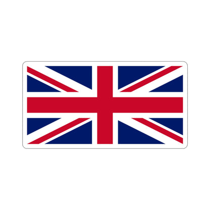 Flag of the United Kingdom UK STICKER Vinyl Die-Cut Decal-4 Inch-The Sticker Space