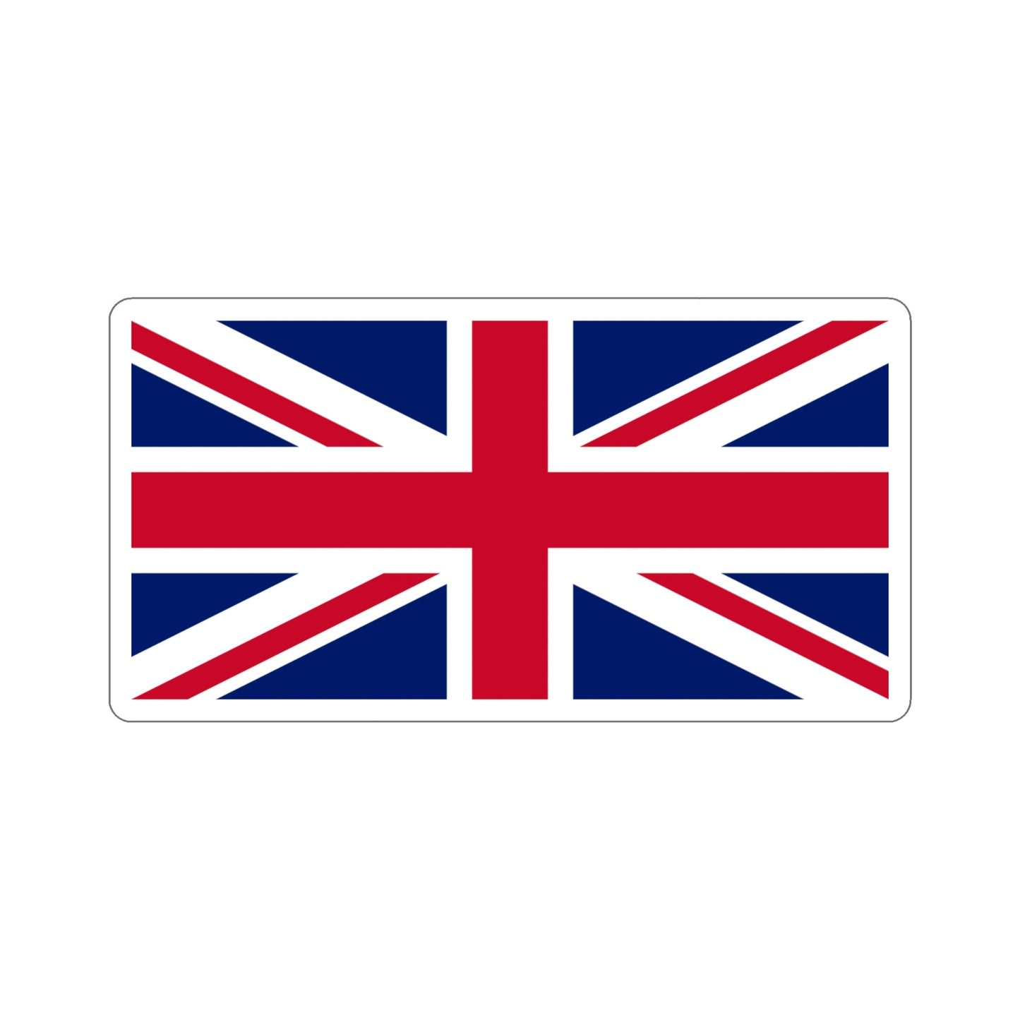 Flag of the United Kingdom UK STICKER Vinyl Die-Cut Decal-4 Inch-The Sticker Space