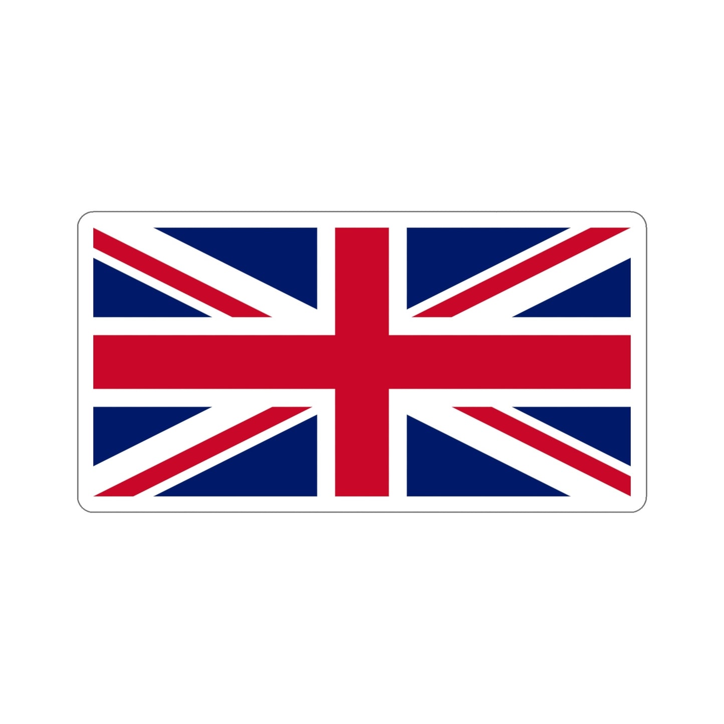 Flag of the United Kingdom UK STICKER Vinyl Die-Cut Decal-5 Inch-The Sticker Space