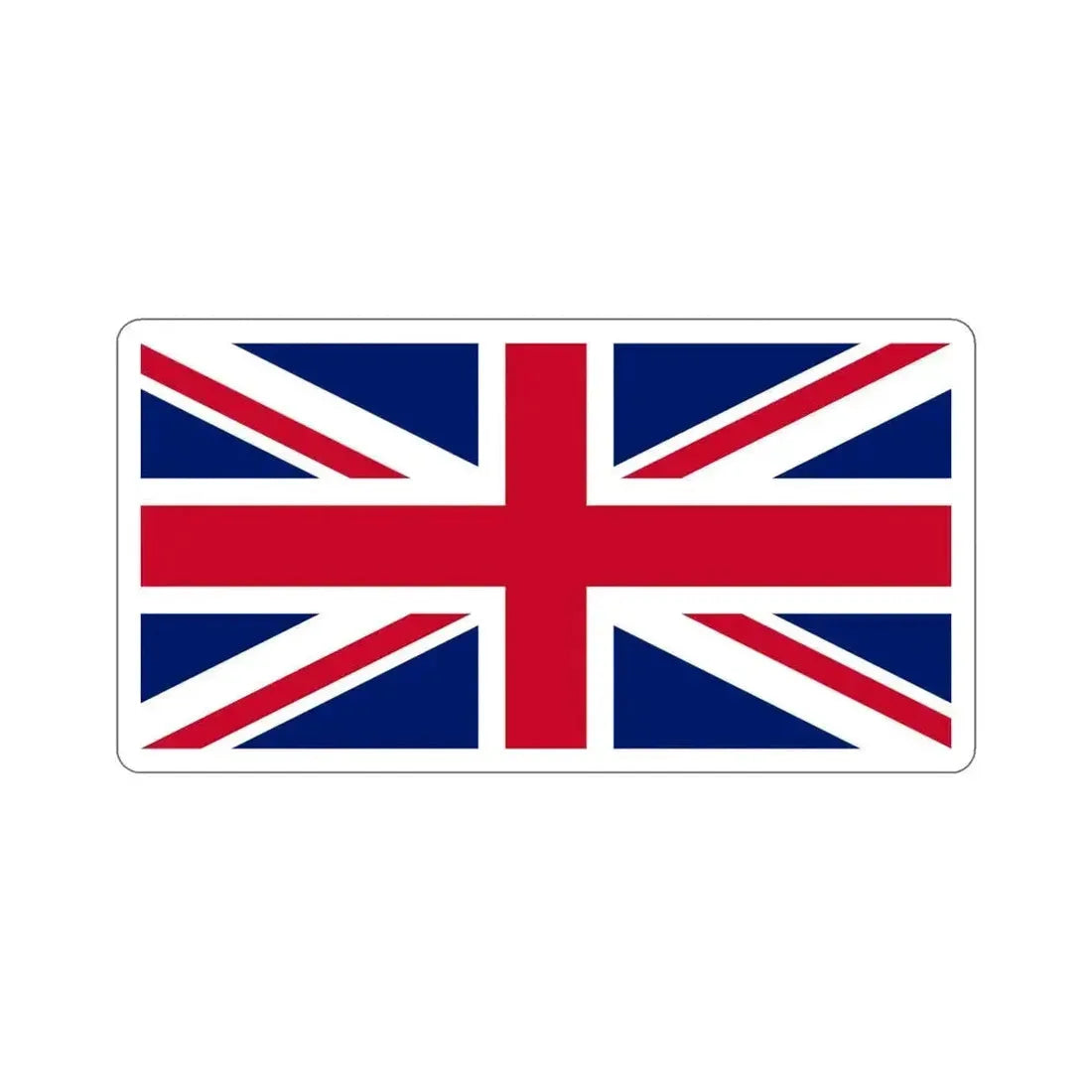 Flag of the United Kingdom UK STICKER Vinyl Die-Cut Decal 5 Inch - The Sticker Space