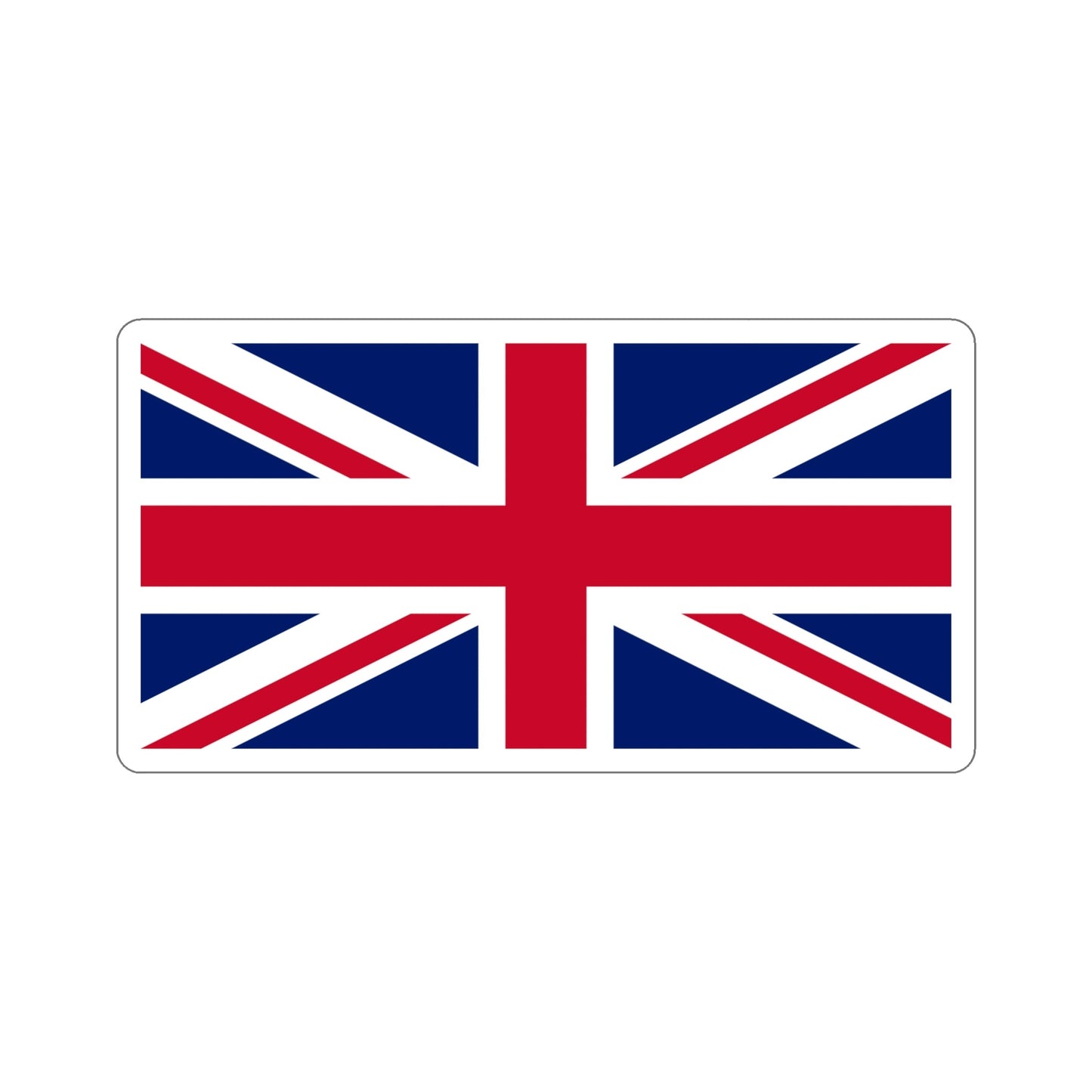 Flag of the United Kingdom UK STICKER Vinyl Die-Cut Decal-6 Inch-The Sticker Space