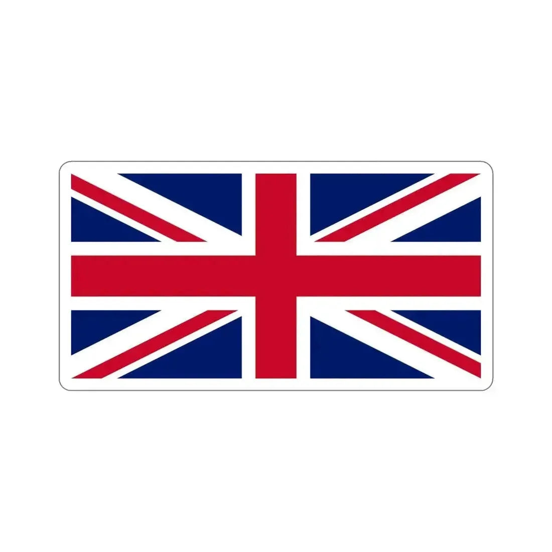 Flag of the United Kingdom UK STICKER Vinyl Die-Cut Decal 6 Inch - The Sticker Space