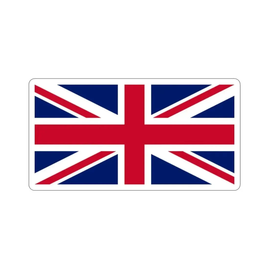Flag of the United Kingdom UK STICKER Vinyl Die-Cut Decal - The Sticker Space