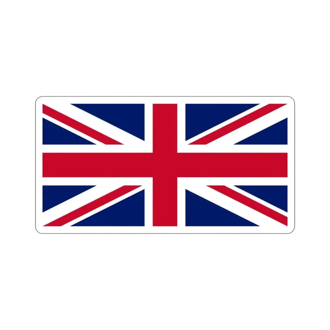 Flag of the United Kingdom UK STICKER Vinyl Die-Cut Decal - The Sticker Space