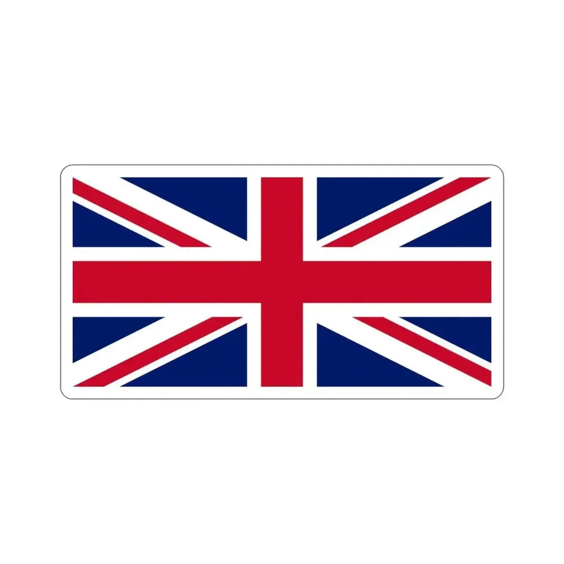 Flag of the United Kingdom UK STICKER Vinyl Die-Cut Decal - The Sticker Space