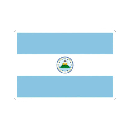 Flag of the United Provinces of Central America (Belize) STICKER Vinyl Kiss-Cut Decal 2 Inch White - The Sticker Space