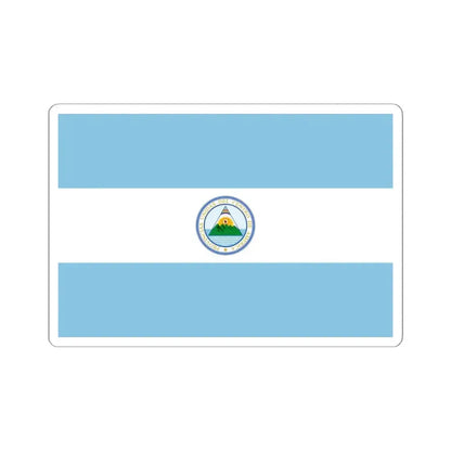 Flag of the United Provinces of Central America (Belize) STICKER Vinyl Kiss-Cut Decal 6 Inch White - The Sticker Space