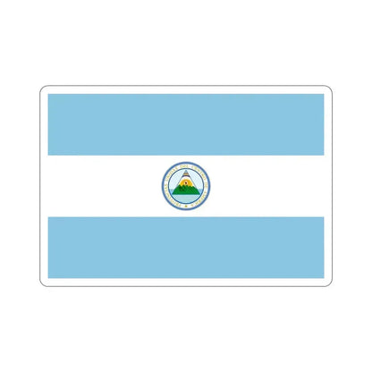 Flag of the United Provinces of Central America STICKER Vinyl Die-Cut Decal 4 Inch - The Sticker Space