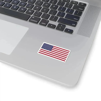 Flag of the United States 2-1 aspect ratio (United States) STICKER Vinyl Kiss-Cut Decal - The Sticker Space