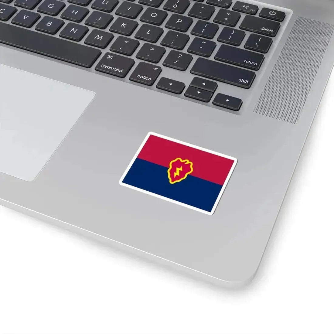 Flag of the United States 25th Infantry Division (U.S. Army) STICKER Vinyl Kiss-Cut Decal - The Sticker Space