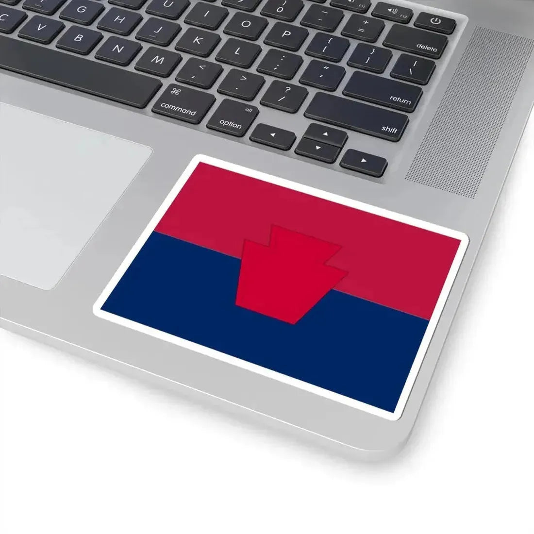 Flag of the United States Army 28th Infantry Division (United States) STICKER Vinyl Kiss-Cut Decal - The Sticker Space