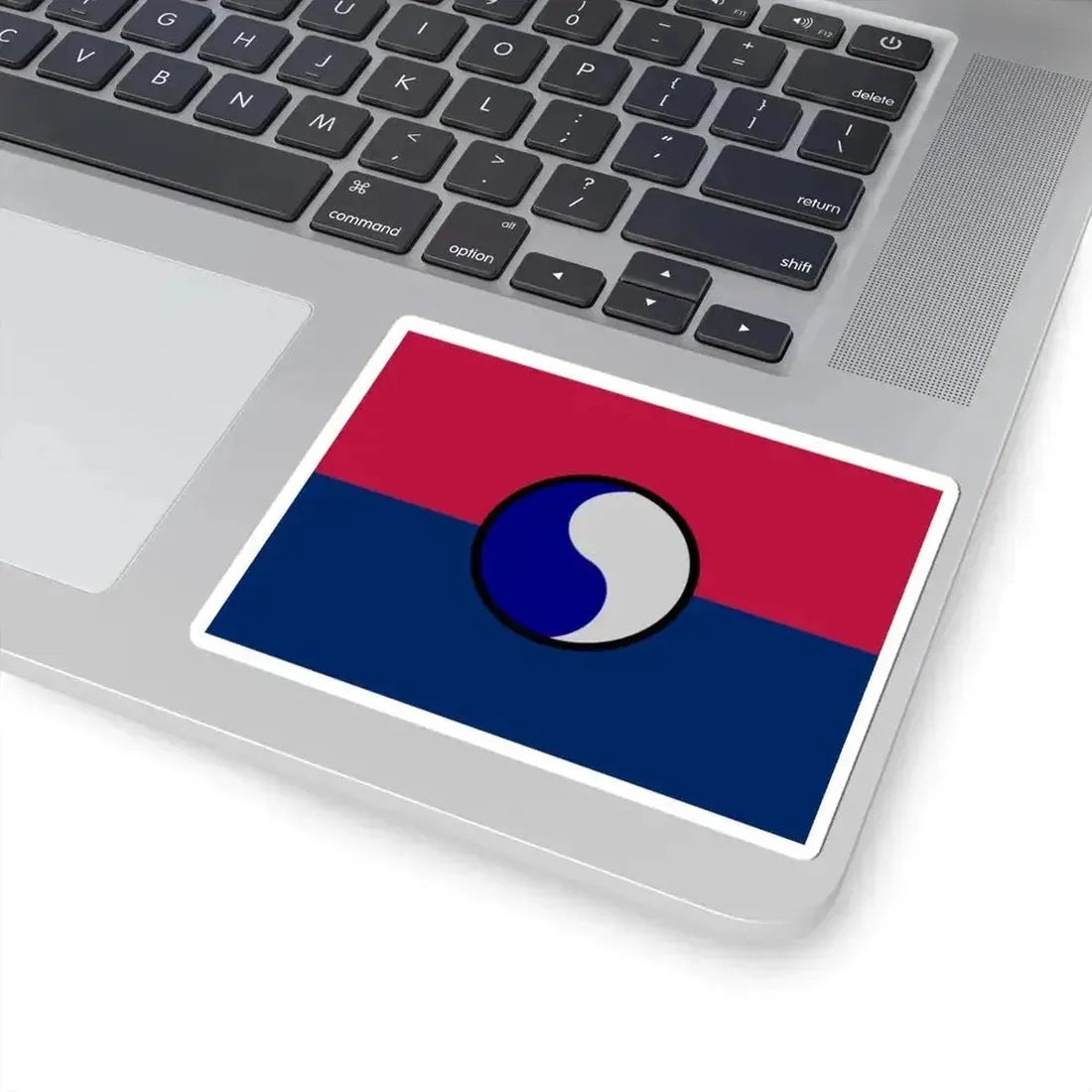 Flag of the United States Army 29th Infantry Division (United States) STICKER Vinyl Kiss-Cut Decal - The Sticker Space