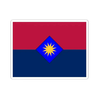 Flag of the United States Army 40th Infantry Division (United States) STICKER Vinyl Kiss-Cut Decal 6 Inch White - The Sticker Space