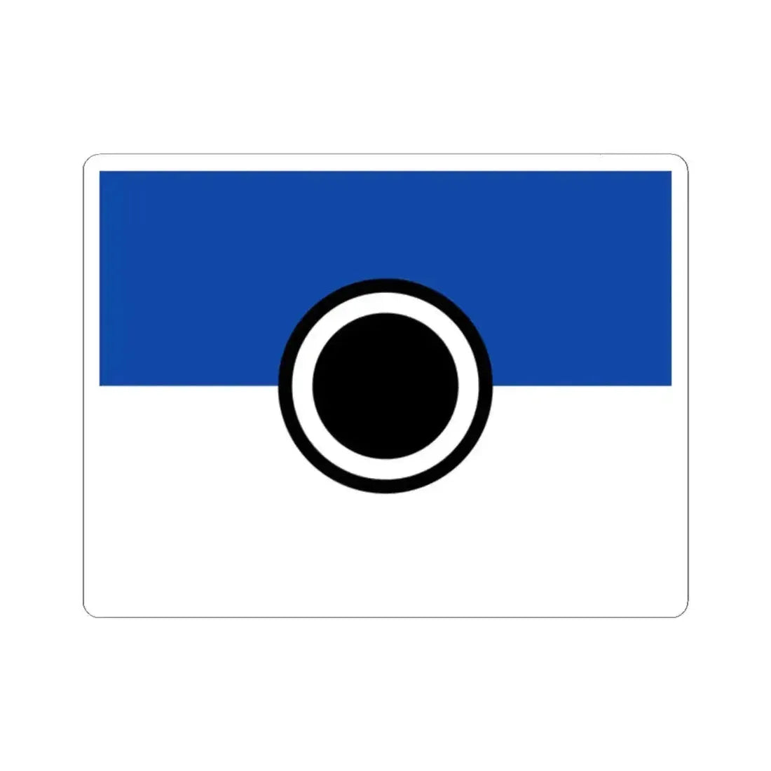 Flag of the United States Army I Corps (United States) STICKER Vinyl Kiss-Cut Decal 2 Inch White - The Sticker Space