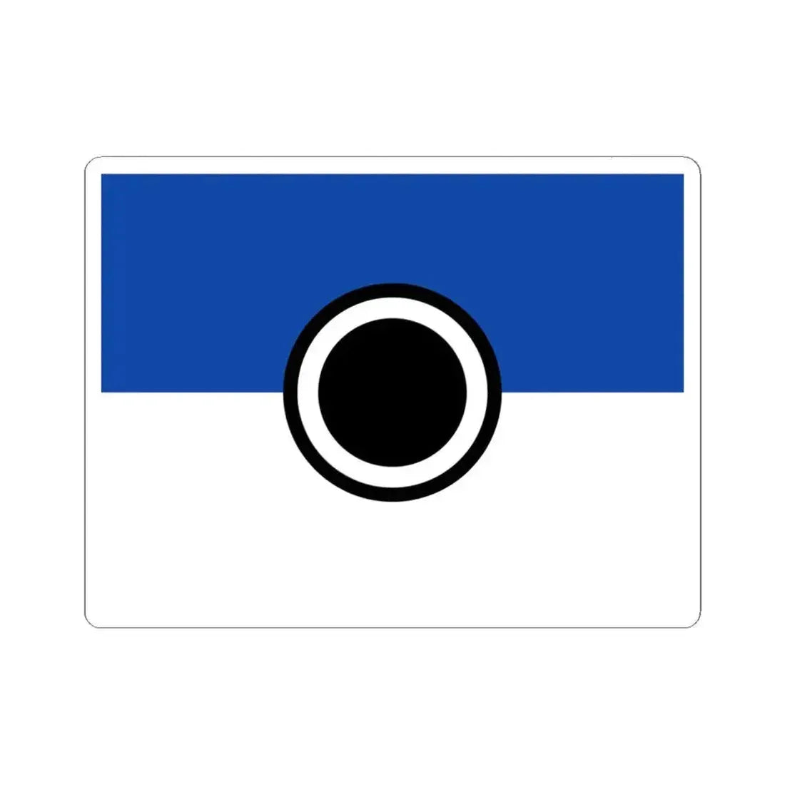 Flag of the United States Army I Corps (United States) STICKER Vinyl Kiss-Cut Decal 4 Inch White - The Sticker Space