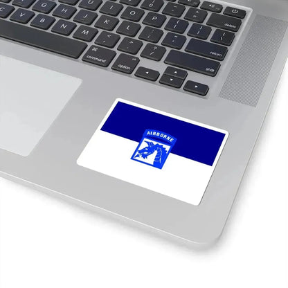 Flag of the United States Army XVIII Airborne Corps (United States) STICKER Vinyl Kiss-Cut Decal - The Sticker Space