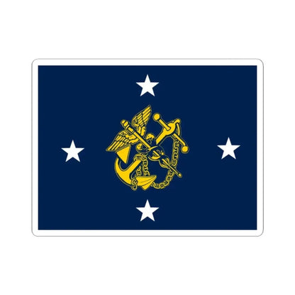 Flag of the United States Assistant Secretary for Health (United States) STICKER Vinyl Kiss-Cut Decal 2 Inch White - The Sticker Space