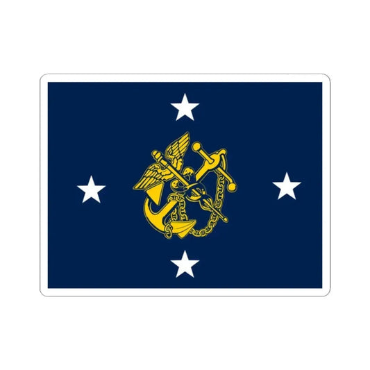 Flag of the United States Assistant Secretary for Health (United States) STICKER Vinyl Kiss-Cut Decal 2 Inch White - The Sticker Space