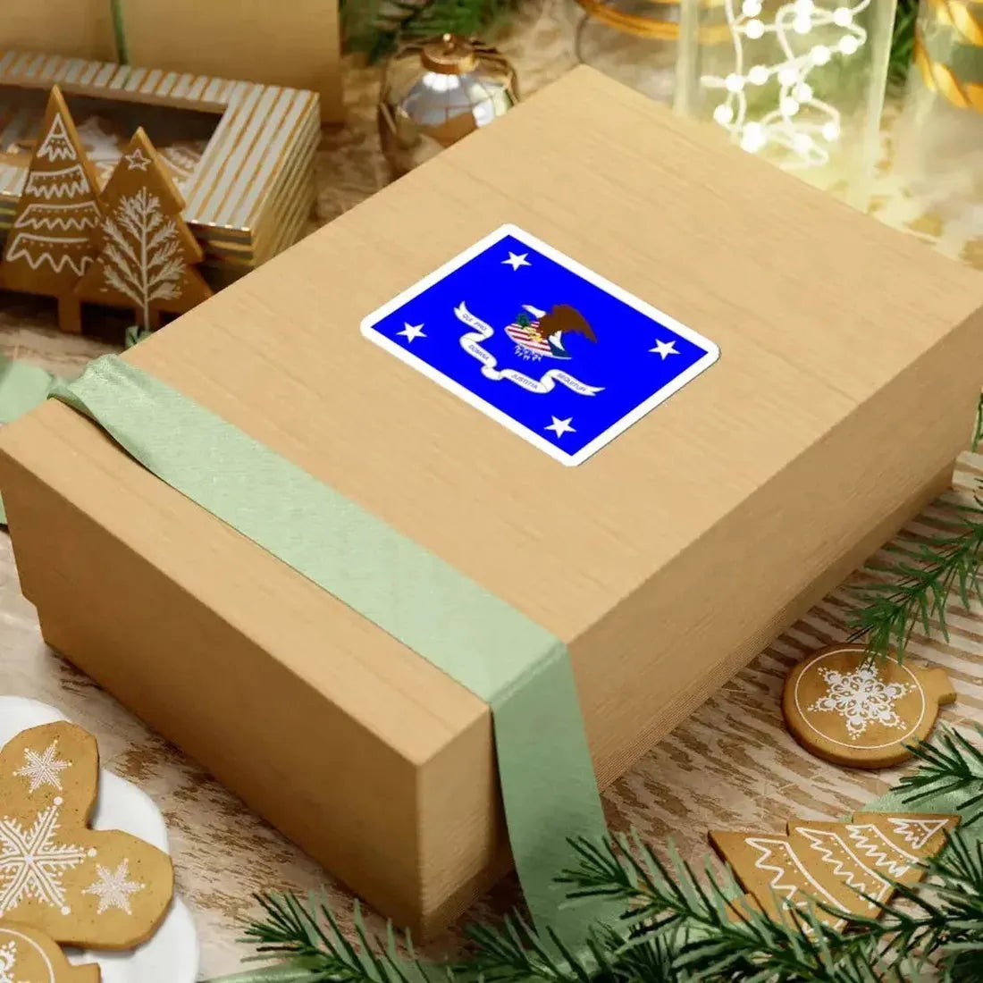 Flag of the United States Attorney General (United States) STICKER Vinyl Kiss-Cut Decal - The Sticker Space