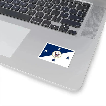 Flag of the United States Chief of Naval Operations (United States) STICKER Vinyl Kiss-Cut Decal - The Sticker Space