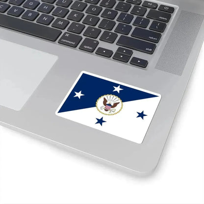 Flag of the United States Chief of Naval Operations (United States) STICKER Vinyl Kiss-Cut Decal - The Sticker Space