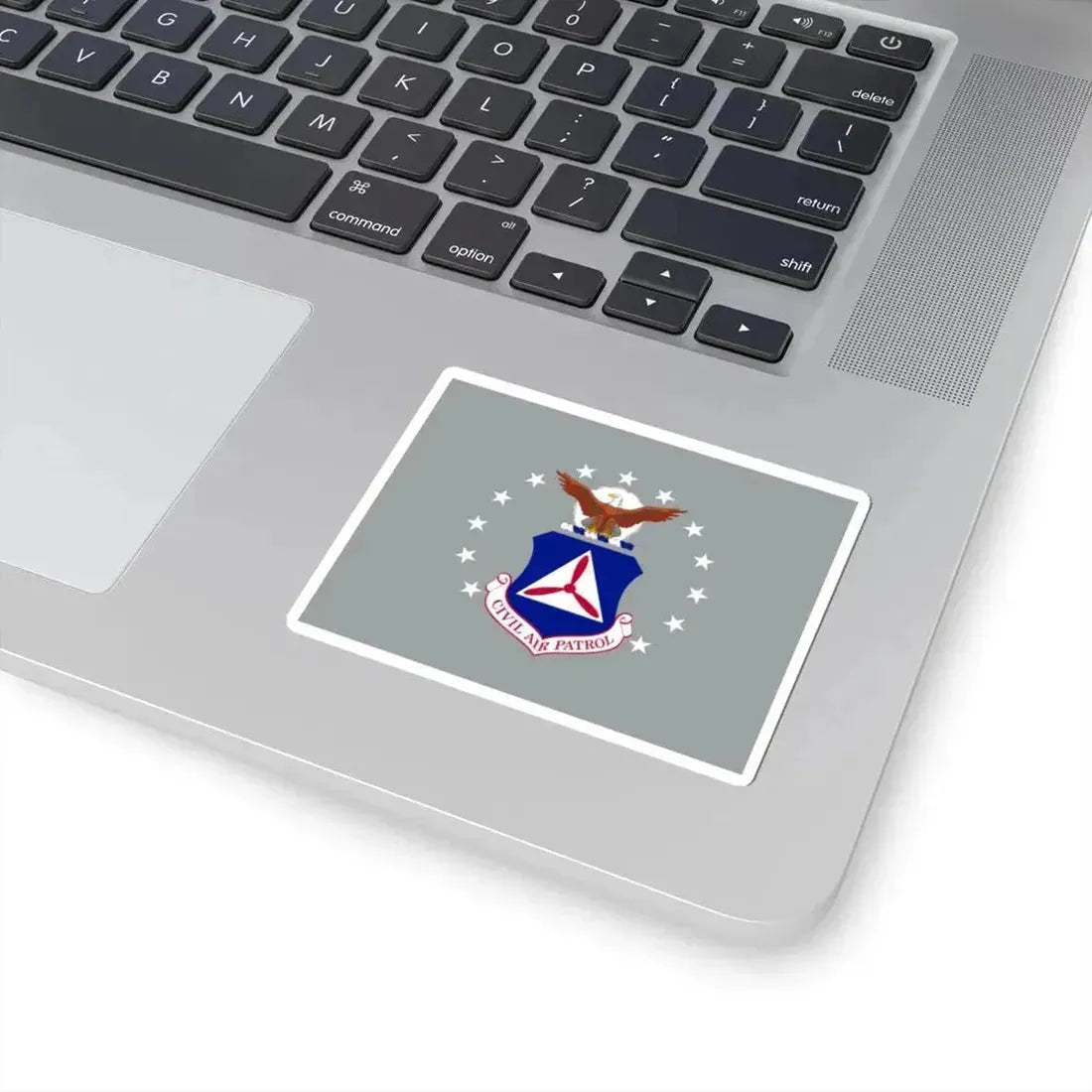 Flag of the United States Civil Air Patrol (United States) STICKER Vinyl Kiss-Cut Decal - The Sticker Space