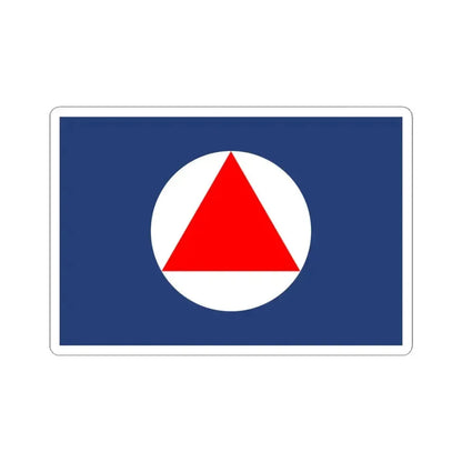 Flag of the United States Coast and Geodetic Survey (United States) STICKER Vinyl Kiss-Cut Decal 4 Inch White - The Sticker Space