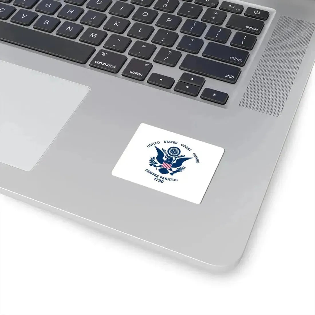 Flag of the United States Coast Guard (United States) STICKER Vinyl Kiss-Cut Decal - The Sticker Space
