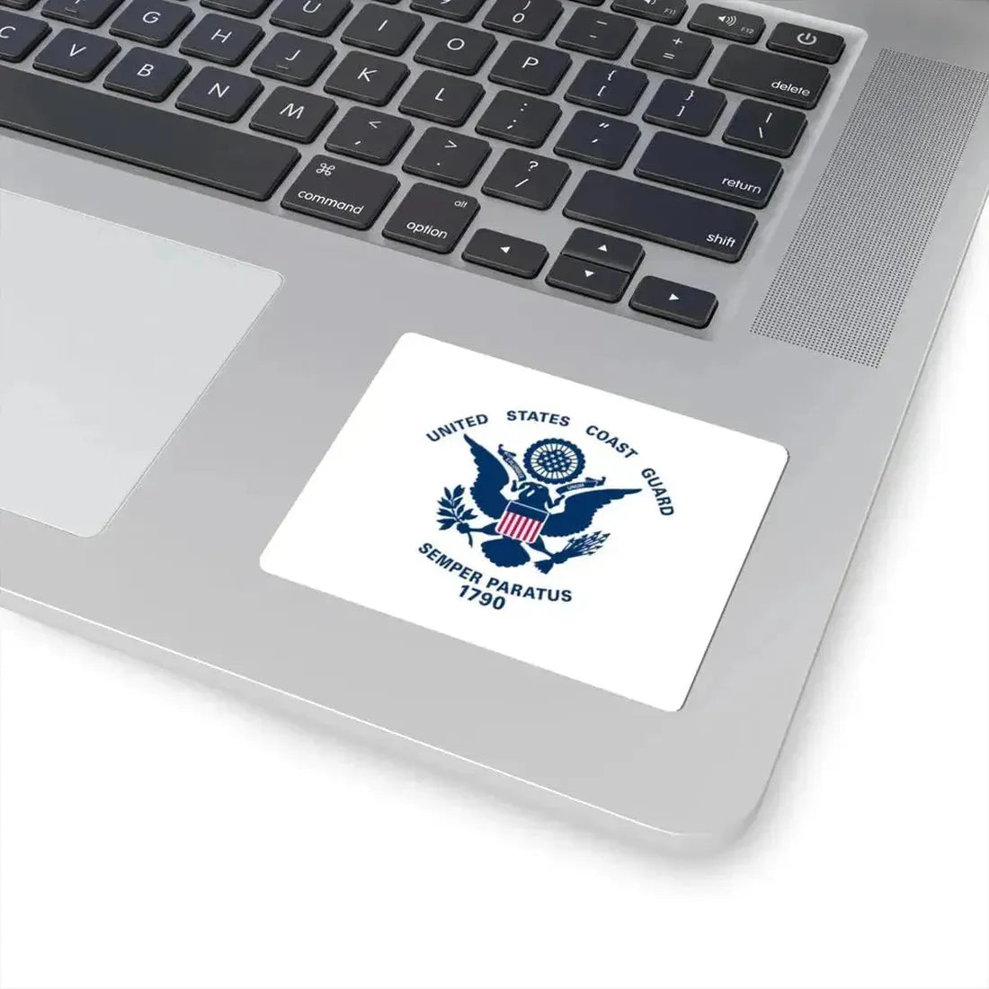 Flag of the United States Coast Guard (United States) STICKER Vinyl Kiss-Cut Decal - The Sticker Space