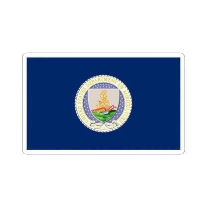 Flag of the United States Department of Agriculture (United States) STICKER Vinyl Kiss-Cut Decal 2 Inch White - The Sticker Space