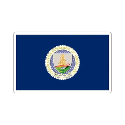 Flag of the United States Department of Agriculture (United States) STICKER Vinyl Kiss-Cut Decal 6 Inch White - The Sticker Space