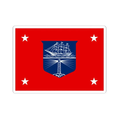 Flag of the United States Department of Commerce rank III (United States) STICKER Vinyl Kiss-Cut Decal 2 Inch White - The Sticker Space