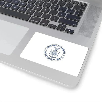 Flag of the United States Department of Commerce (United States) STICKER Vinyl Kiss-Cut Decal - The Sticker Space