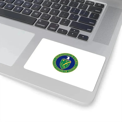 Flag of the United States Department of Energy (United States) STICKER Vinyl Kiss-Cut Decal - The Sticker Space