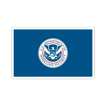 Flag of the United States Department of Homeland Security (United States) STICKER Vinyl Kiss-Cut Decal 2 Inch White - The Sticker Space