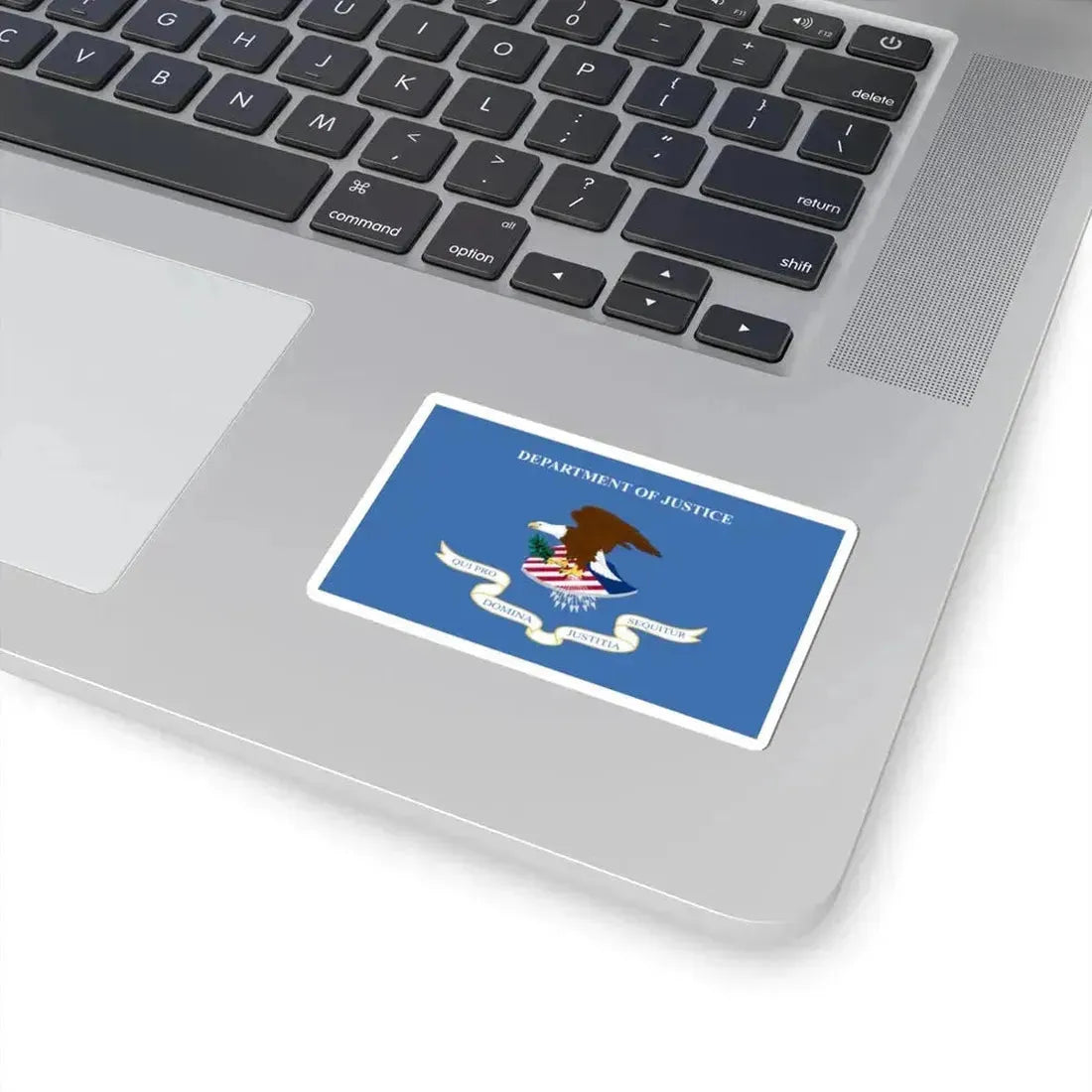 Flag of the United States Department of Justice (United States) STICKER Vinyl Kiss-Cut Decal - The Sticker Space