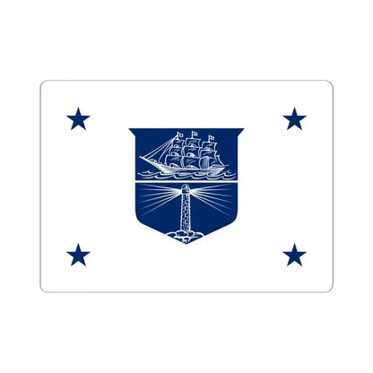 Flag of the United States Deputy Secretary of Commerce (United States) STICKER Vinyl Kiss-Cut Decal 3 Inch White - The Sticker Space