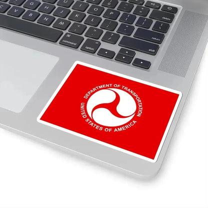 Flag of the United States Deputy Secretary of Transportation (United States) STICKER Vinyl Kiss-Cut Decal - The Sticker Space