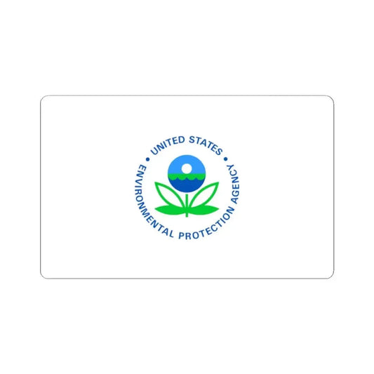 Flag of the United States Environmental Protection Agency (United States) STICKER Vinyl Kiss-Cut Decal 2 Inch White - The Sticker Space