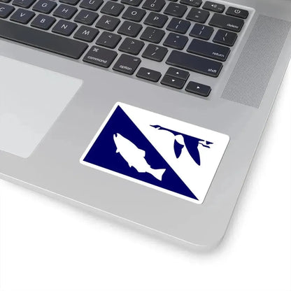 Flag of the United States Fish and Wildlife Service (United States) STICKER Vinyl Kiss-Cut Decal - The Sticker Space