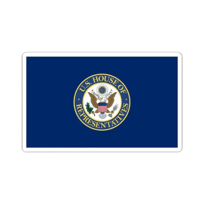 Flag of the United States House of Representatives (United States) STICKER Vinyl Kiss-Cut Decal 2 Inch White - The Sticker Space