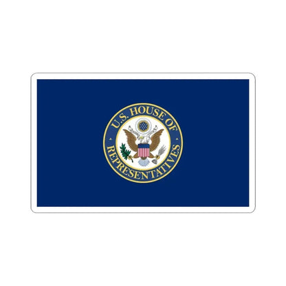 Flag of the United States House of Representatives (United States) STICKER Vinyl Kiss-Cut Decal 3 Inch White - The Sticker Space