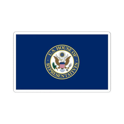Flag of the United States House of Representatives (United States) STICKER Vinyl Kiss-Cut Decal 6 Inch White - The Sticker Space